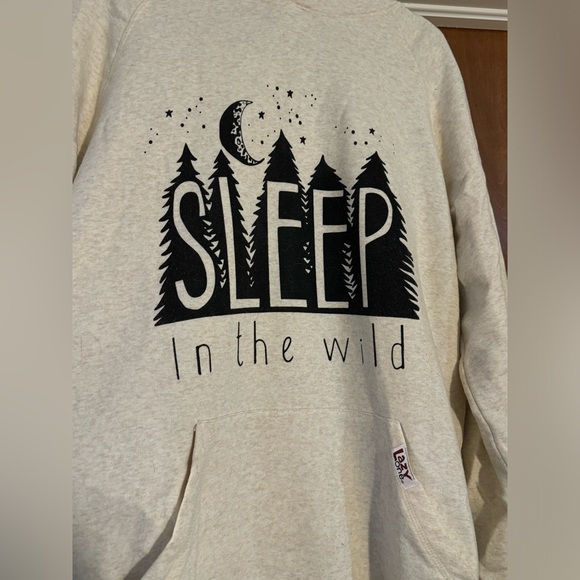 Lazy One Long Sleeve ~ Pullover Sleep Hoodie size S/M - Picture 3 of 11